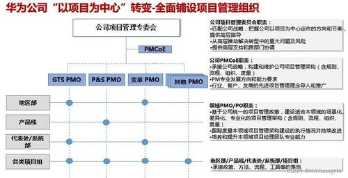 华为 从零构建以项目为中心的卓越运维项目管理体系